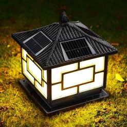 Đèn trụ cổng năng lượng mặt trời 6