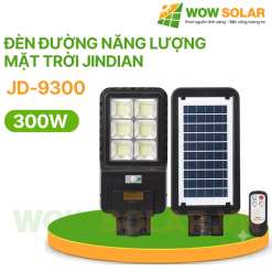 Đèn đường năng lượng mặt trời Jindian JD-9300 300W
