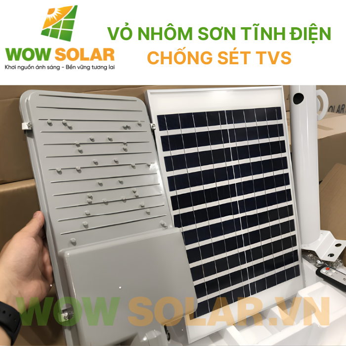 Đèn đường năng lượng mặt trời Jindian JDE-6300 300W