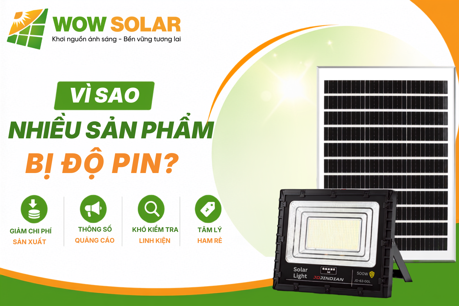 Vì sao nhiều sản phẩm bị độ pin